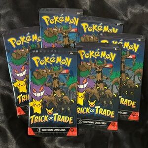 Pokémon Trick or Trade Booster Packs - Halloween Themed